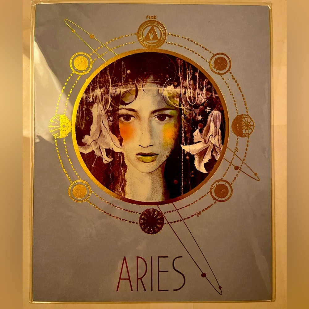 Papaya Aries art print 💫